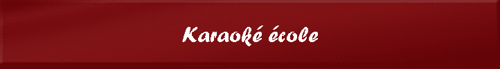 Karaok� �cole